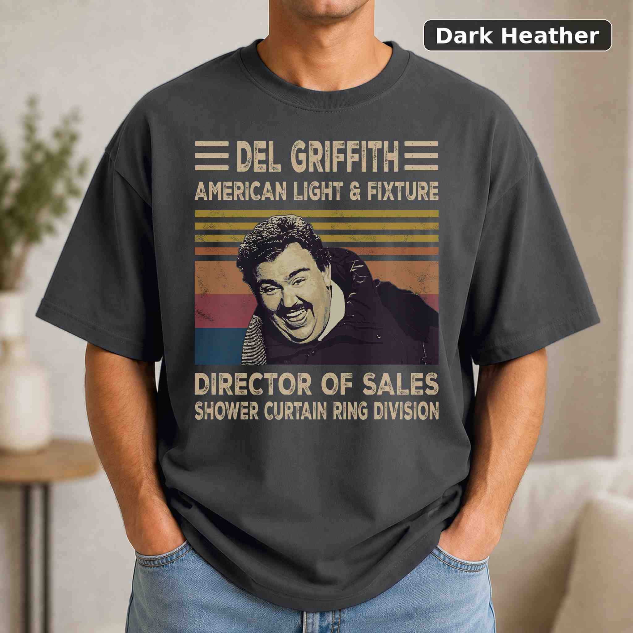 Del Griffith American Light T-Shirt, Vintage Pop Culture Graphic Tee, Retro Fan Gift 3