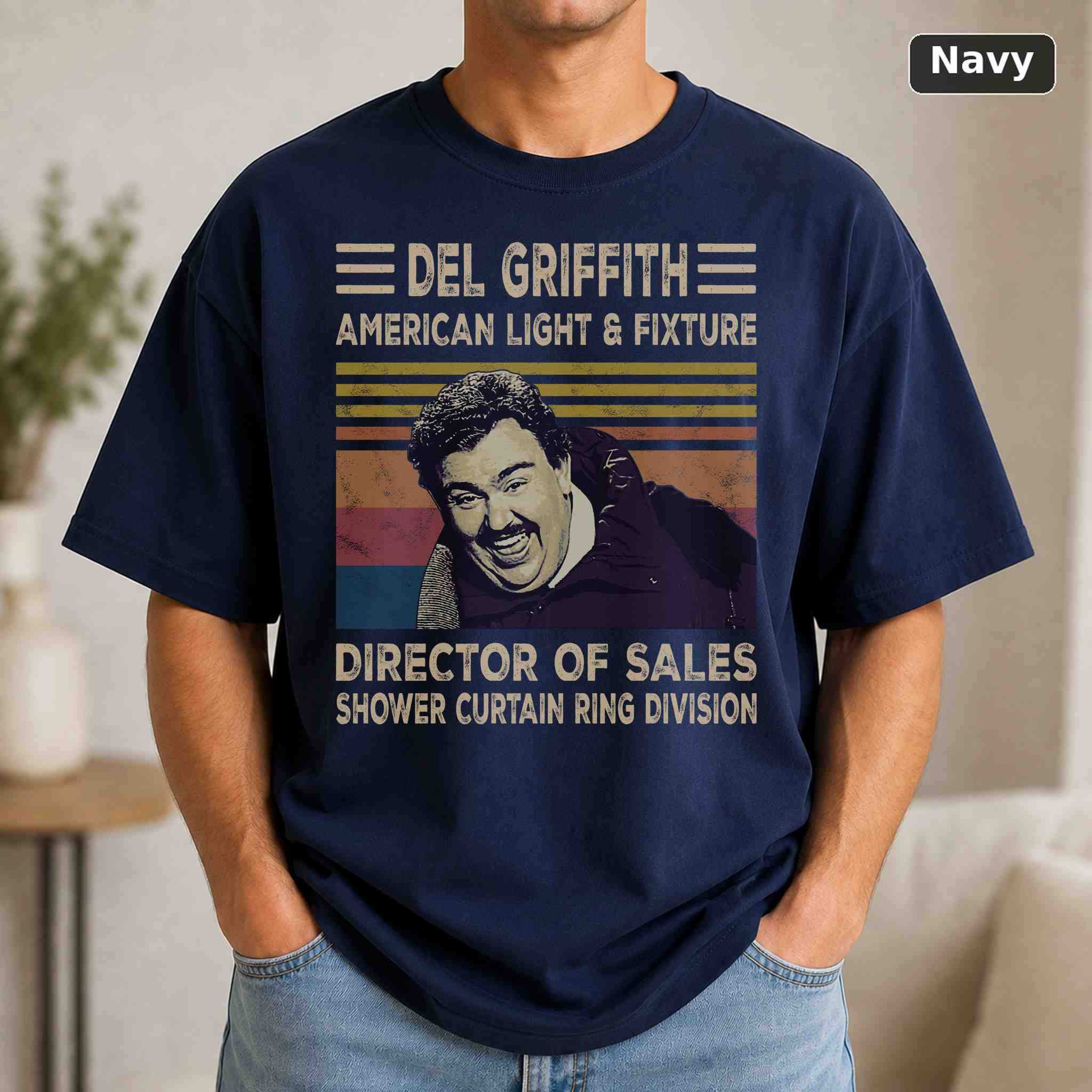 Del Griffith American Light T-Shirt, Vintage Pop Culture Graphic Tee, Retro Fan Gift 4