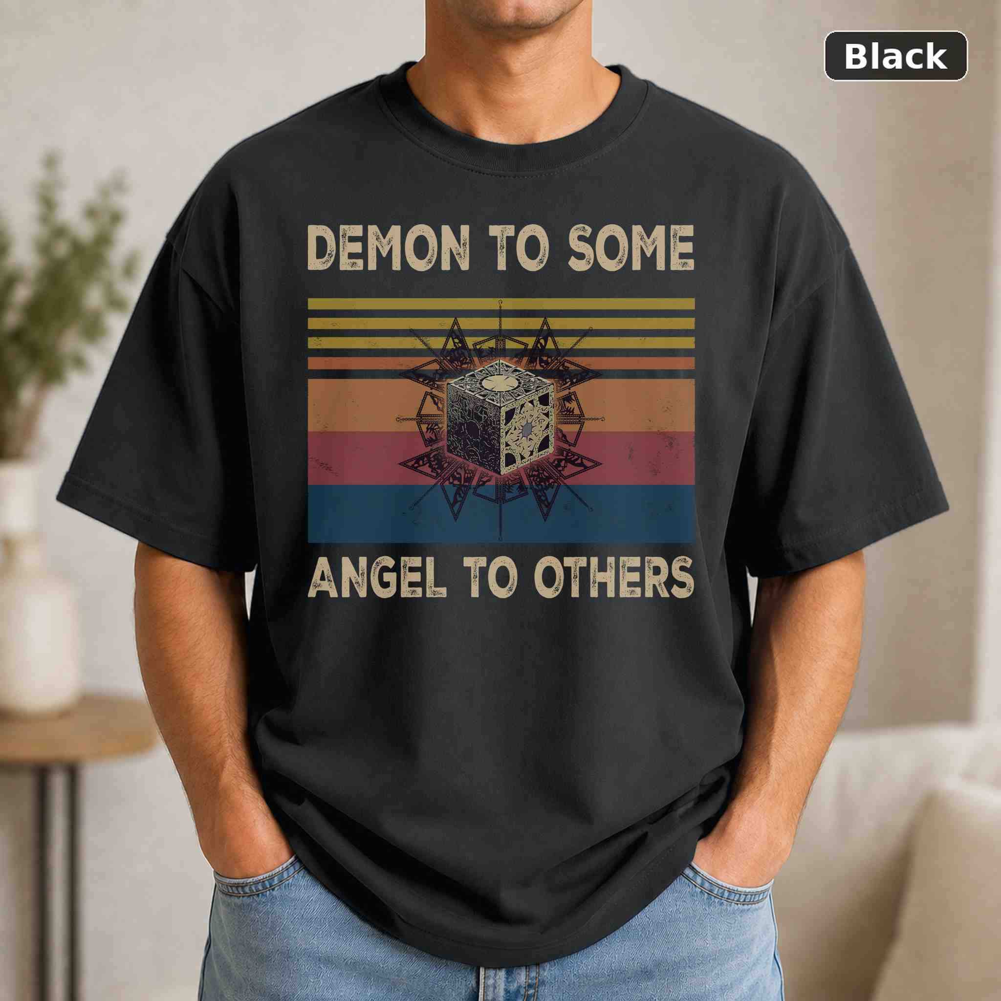 Demon To Some Angel To Others T-Shirt, Vintage Pop Culture Graphic Tee, Retro Fan Gift