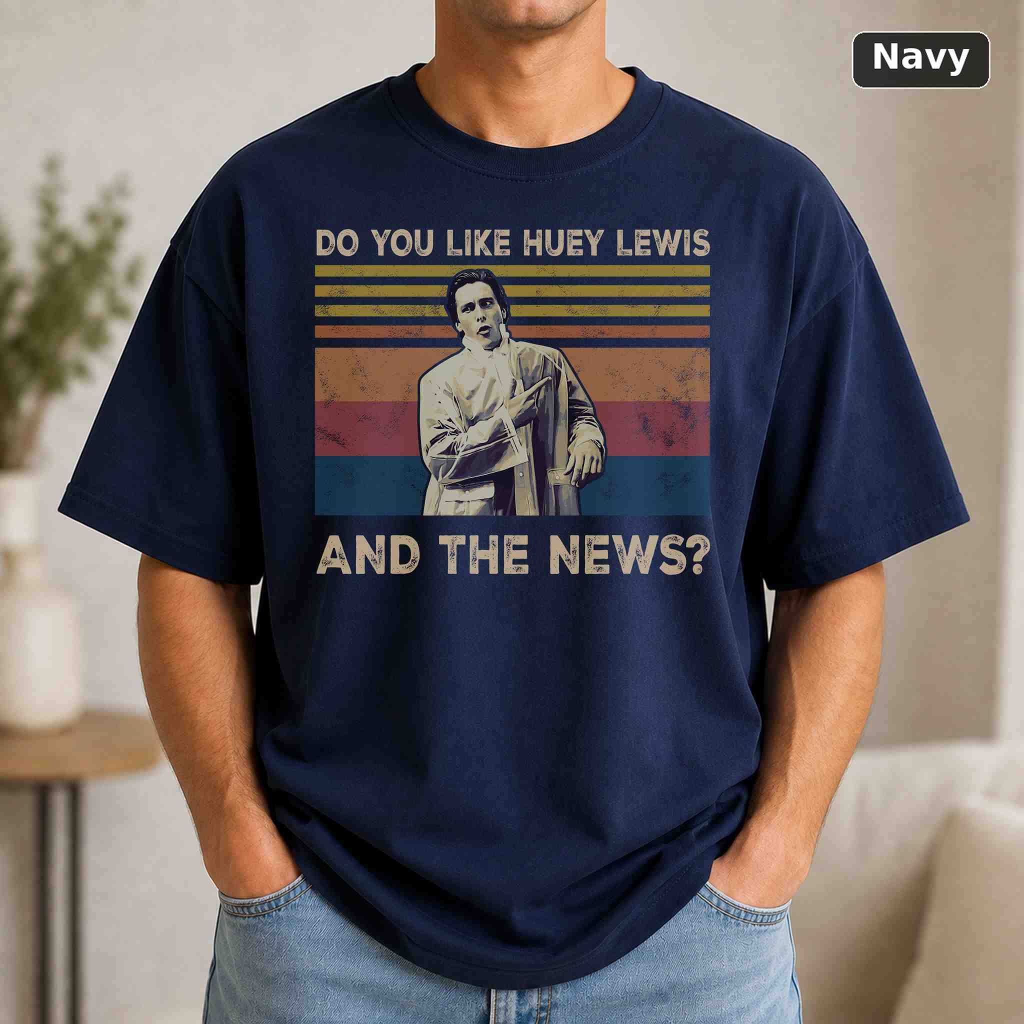 Do You Like Huey Lewis And The News T-Shirt, Vintage Pop Culture Graphic Tee, Retro Fan Gift 4