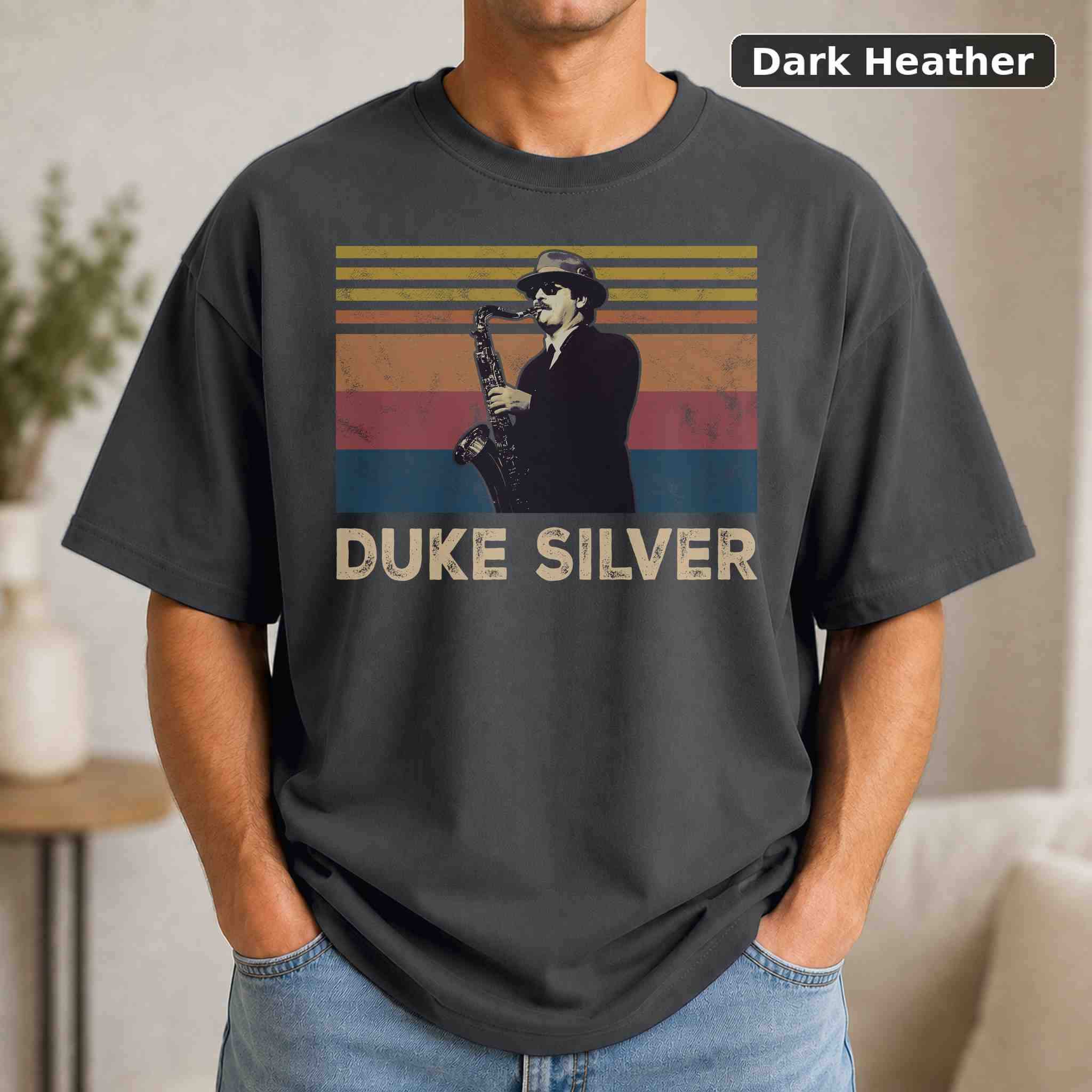 Duke Silver T-Shirt, Vintage Pop Culture Graphic Tee, Retro Fan Gift 3