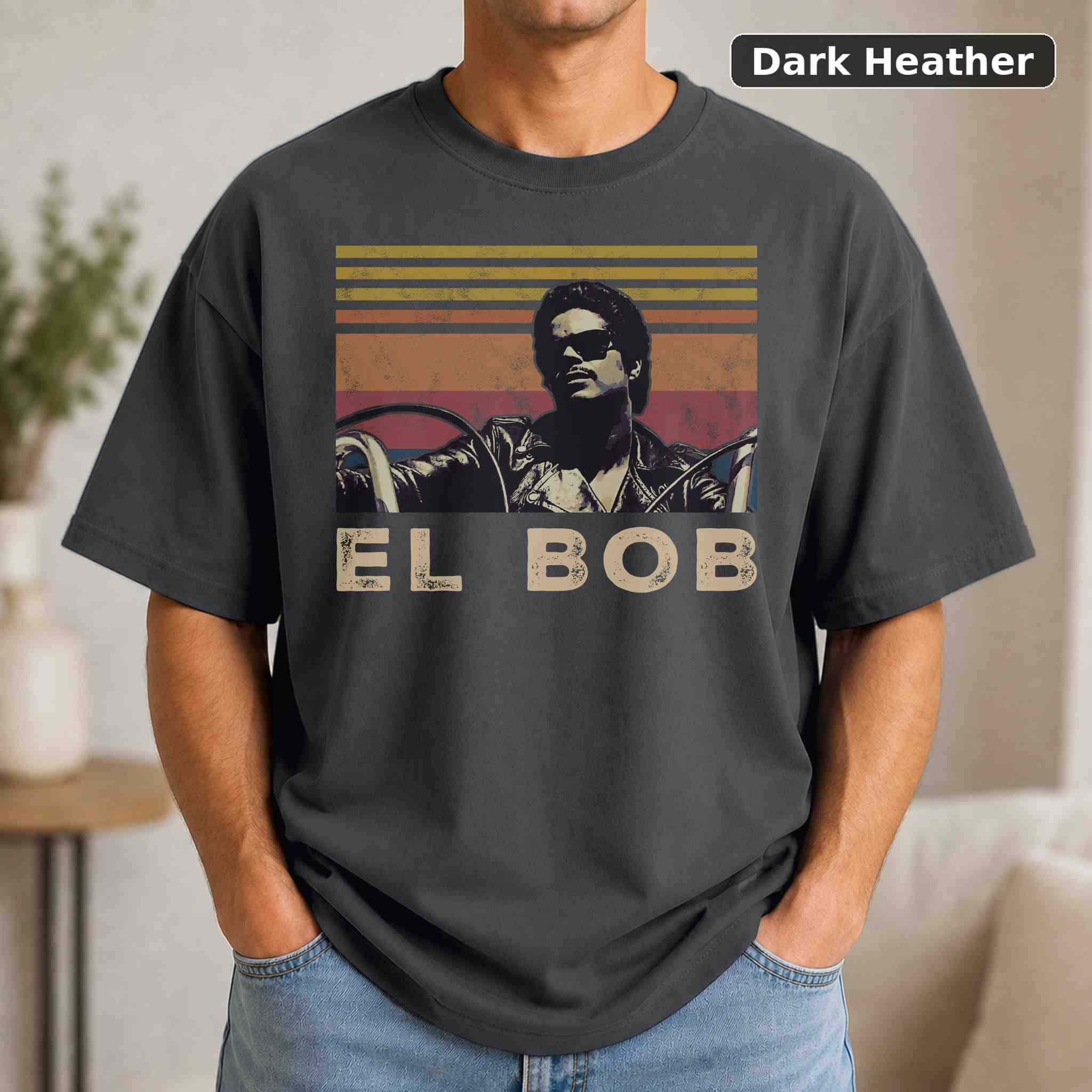 El Bob T-Shirt, Vintage Pop Culture Graphic Tee, Retro Fan Gift 3
