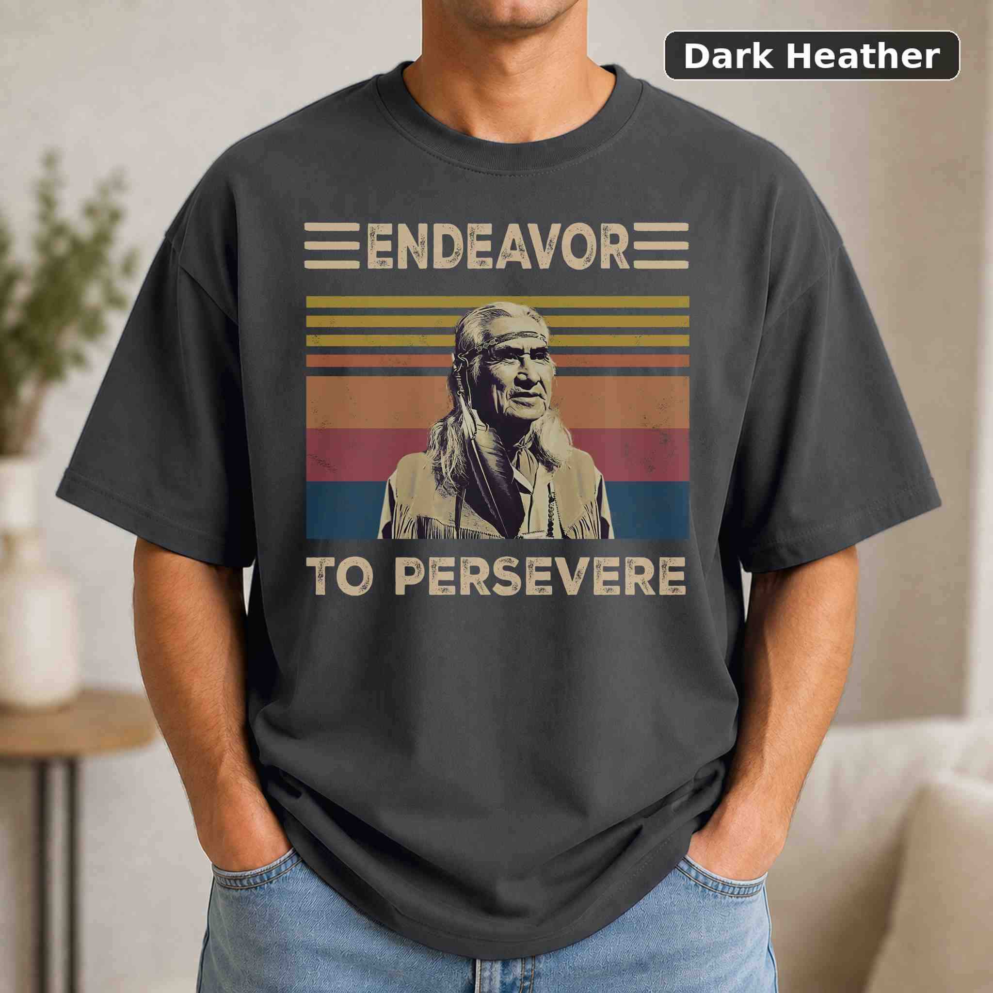 Endeavor To Persevere T-Shirt, Vintage Pop Culture Graphic Tee, Retro Fan Gift 3