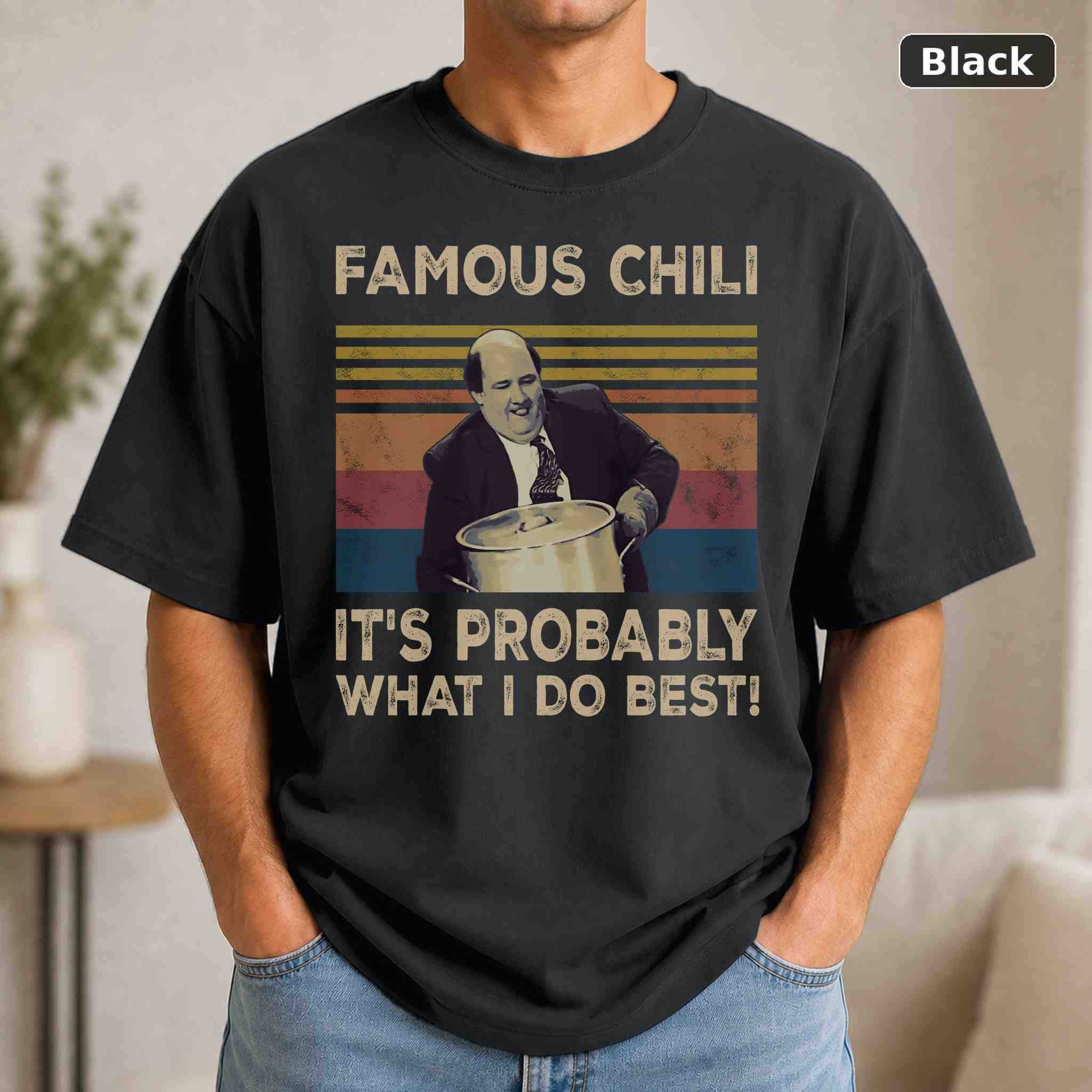 Famous Chili It’s Probably What I Do Best T-Shirt, Vintage Pop Culture Graphic Tee, Retro Fan Gift Famous Chili It’s Probably What I Do Best T-Shirt, Vintage Pop Culture Graphic Tee, Retro Fan Gift