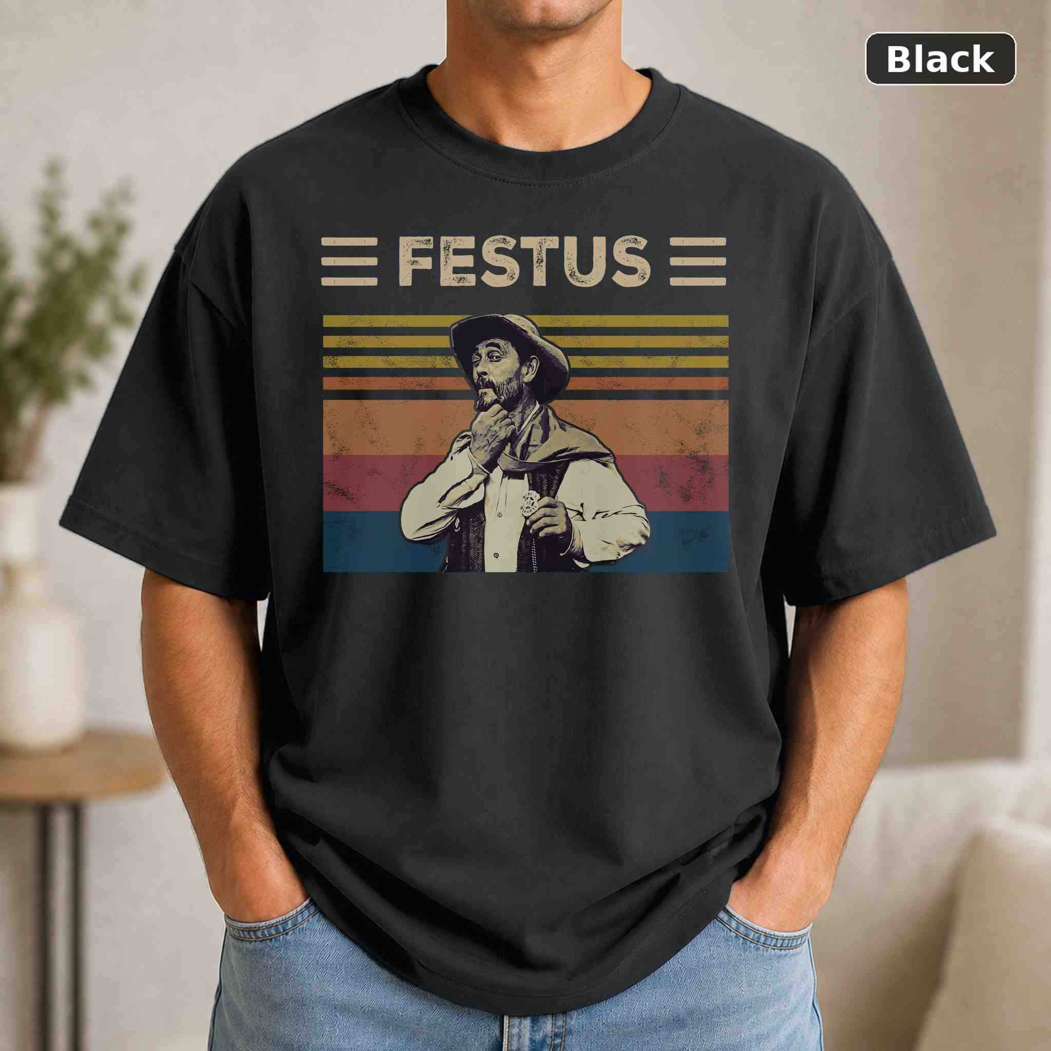 Festus T-Shirt, Vintage Pop Culture Graphic Tee, Retro Fan Gift