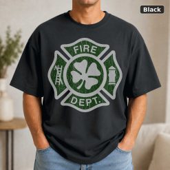Firefighter Irish St Patrick Day Shirts Irish Fire Dept T shirts