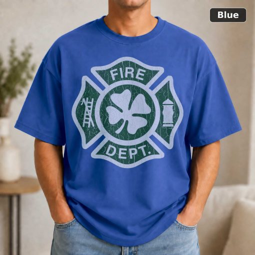 Firefighter Irish St Patrick Day Shirts Irish Fire Dept T shirts 2