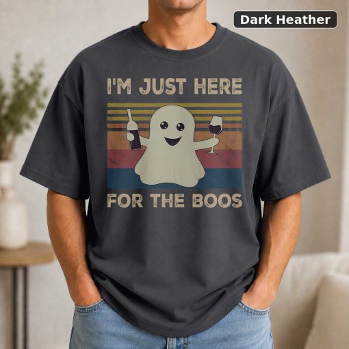 I'm Just Here For The Boos Vintage Shirt Boo Shirt Horror Halloween Vintage Movie Shirt 3