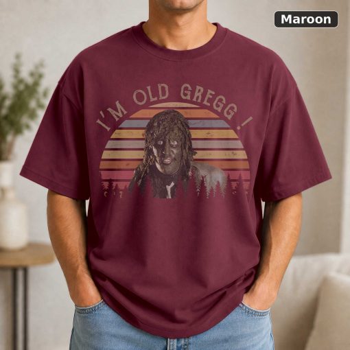 I’m Old Gregg The Mighty Boosh Noel Fielding Vintage T-Shirt, Funny T-Shirt, Classic Movie Shirt 4