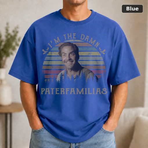 I'm The Damn Paterfamilias O Brother, Where Art Thou Vintage T-Shirt, Funny T-Shirt, Classic Movie Shirt Black 2