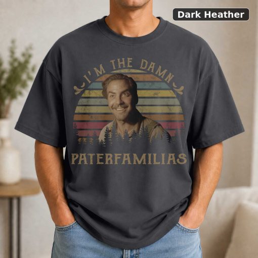 I'm The Damn Paterfamilias O Brother, Where Art Thou Vintage T-Shirt, Funny T-Shirt, Classic Movie Shirt Black 3