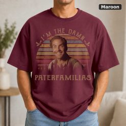 I'm The Damn Paterfamilias O Brother, Where Art Thou Vintage T-Shirt, Funny T-Shirt, Classic Movie Shirt Black 8