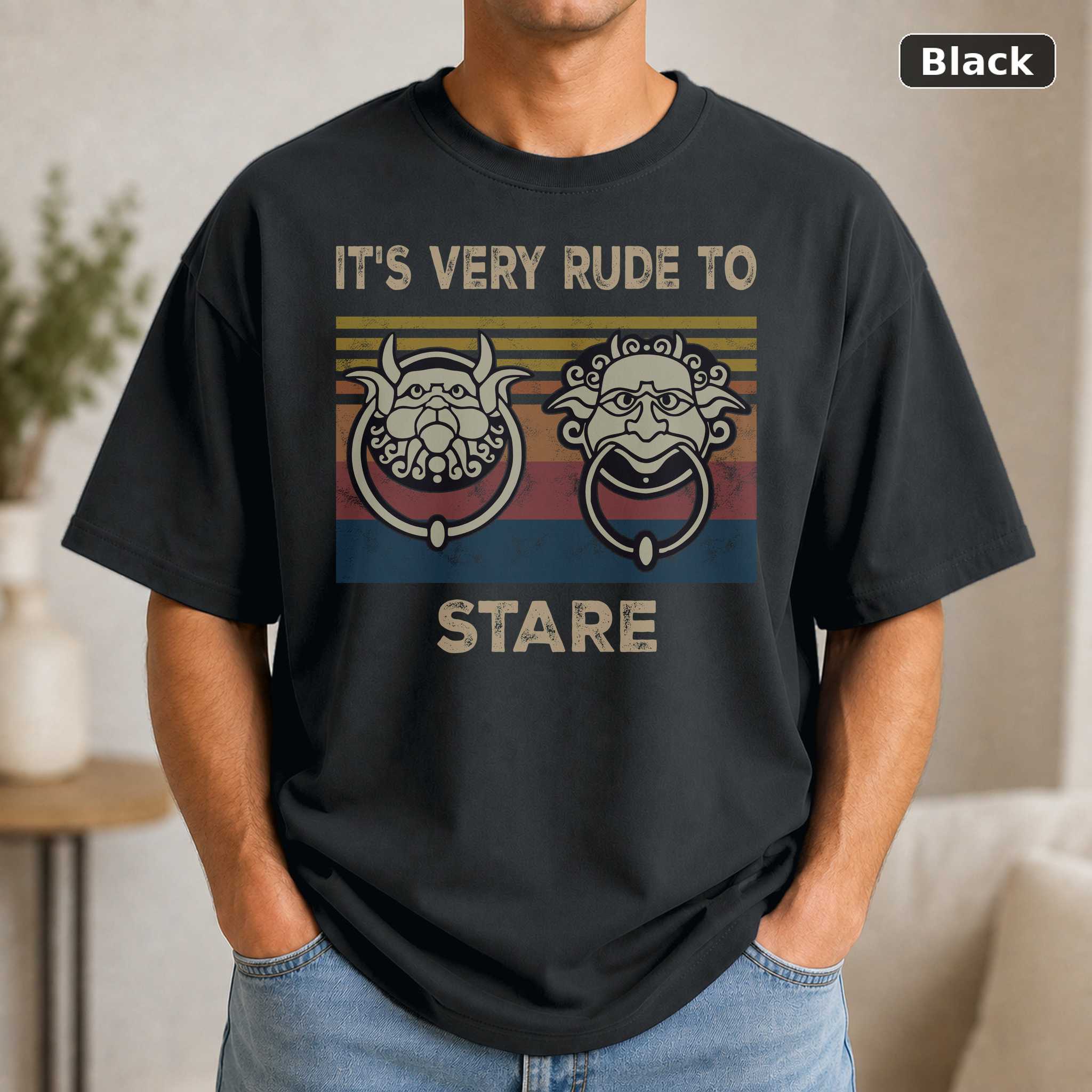 It’s Very Rude To Stare Vintage Movie Shirt It’s Very Rude To Stare Vintage Movie Shirt