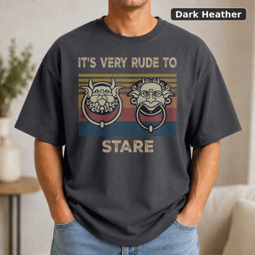 It's Very Rude To Stare Vintage Movie Shirt 3