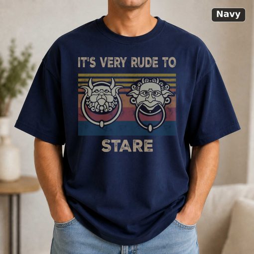It's Very Rude To Stare Vintage Movie Shirt 5