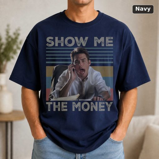 Jerry Maguire Show Me The Money Vintage T-Shirt, Classic Movie Shirt 5
