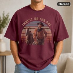 John Wayne That Be The Day Vintage T-Shirt, Classic Movie Shirt 8