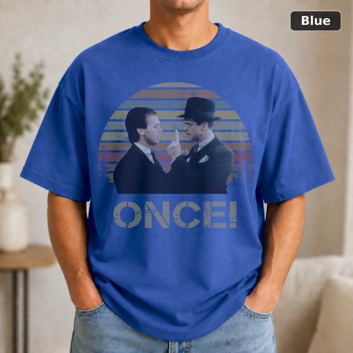 Johnny Dangerously Joe Piscopo Michael Keaton Vintage T-Shirt, Classic Movie TShirt 2