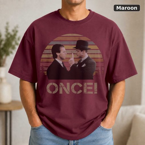 Johnny Dangerously Joe Piscopo Michael Keaton Vintage T-Shirt, Classic Movie TShirt 4