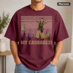 My Cabbages Retro T-Shirt, Funny Movie Fan Apparel 8