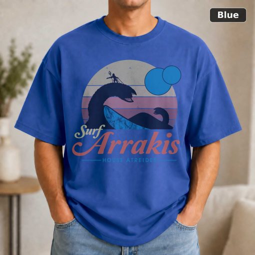 Surf Arrakis – Visit Dune T-Shirt, Sci Fi T-Shirt 2