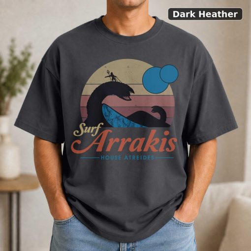 Surf Arrakis – Visit Dune T-Shirt, Sci Fi T-Shirt 3