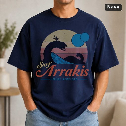 Surf Arrakis – Visit Dune T-Shirt, Sci Fi T-Shirt 5