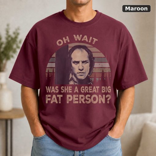 Was She A Great Big Fat Person Vintage Movie Shirt 4