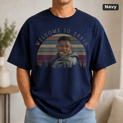 Welcome to Earth Will Smith T-Shirt, Independence Day Movie Retro Shirt 5