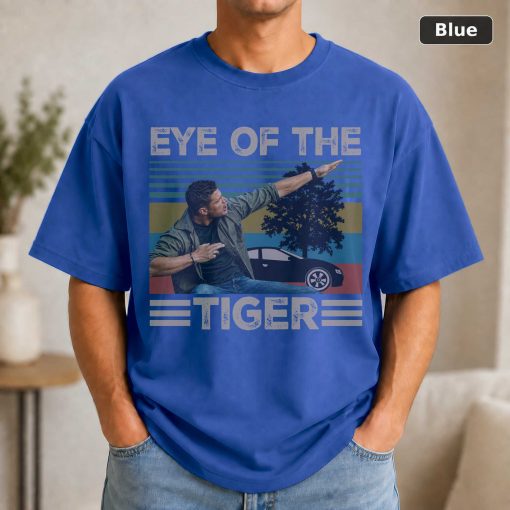 Winchester Black The T Vintage Eye Shirt Men Dean of Tiger Tee 2