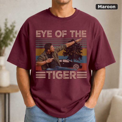 Winchester Black The T Vintage Eye Shirt Men Dean of Tiger Tee 4