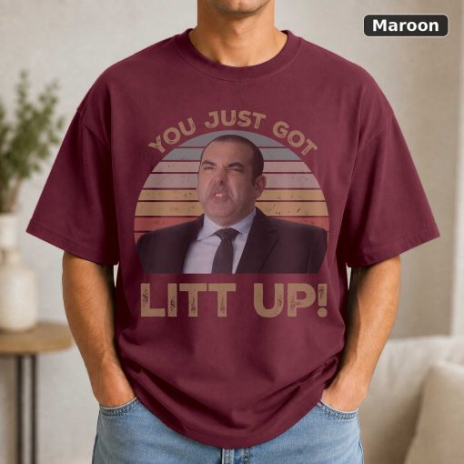 You Just Got Litt Up Vintage T-Shirt 4