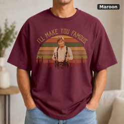 Young Gun Shirt, Emilio Estevez I'll Make You Famous Vintage T-Shirt, Movies Quote Unisex TShirt 8