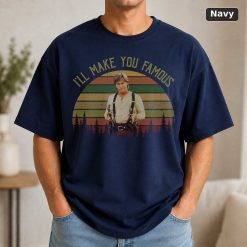 Young Gun Shirt, Emilio Estevez I'll Make You Famous Vintage T-Shirt, Movies Quote Unisex TShirt 9